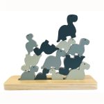 Joc de stivuire dinozauri in echilibru, Egmont Toys - imagine 3