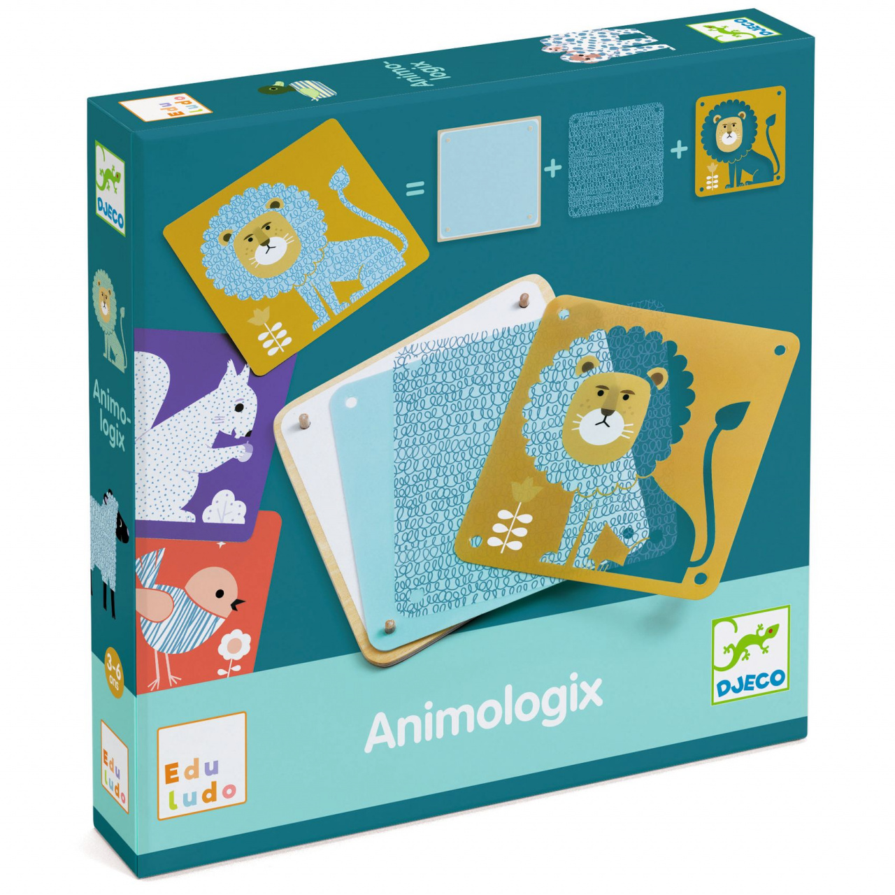 joc-educativ-animologix-djeco13234 Joc educativ Animologix, Djeco - imagine 1