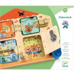 Joc educativ Cabanalock, Djeco - imagine 2