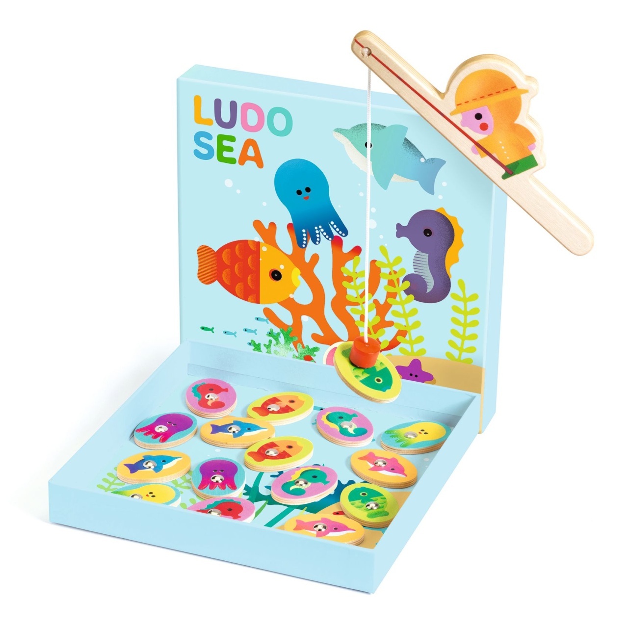 joc-educativ-ludo-sea-djeco100129068 Joc educativ Ludo Sea, Djeco - imagine 1