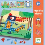 Joc educativ Mozaic rigolo, Djeco - imagine 2
