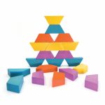 Joc educativ tip mozaic cu forme trapezoidale, Explorare - imagine 5