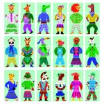 Joc Eduludo Mix & Match Modanimo, Djeco - imagine 3