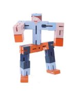Joc logic IQ 3D puzzle Baiat albastru, Fridolin - imagine 2