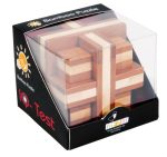 Joc logic IQ 3D Puzzle Double cross, Fridolin - imagine 2