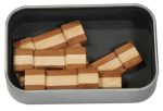 Joc logic IQ 3D Puzzle in cutie metalica-6, Fridolin - imagine 3