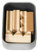 Joc logic IQ 3D Puzzle in cutie metalica Knot, Fridolin - imagine 2
