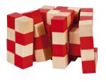 Joc logic IQ 3D Puzzle rosu&natural Anaconda, Fridolin - imagine 2