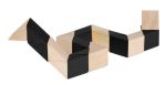 Joc logic IQ 3D Puzzle Sarpe natur-negru, Fridolin - imagine 3