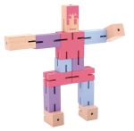 Joc logic IQ Puzzle 3D Figurina violet, Fridolin - imagine 4