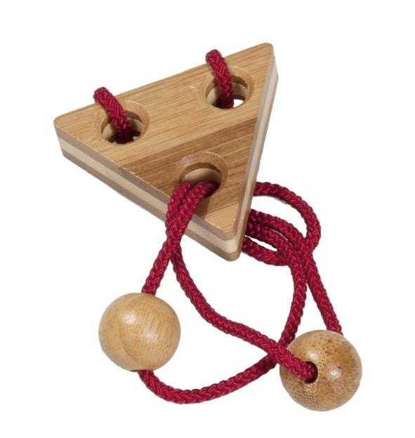 joc-logic-iq-puzzle-cu-snur-elibereaza-inelul-6-fridolin3553 Joc logic IQ puzzle cu snur Elibereaza inelul-6, Fridolin - imagine 1
