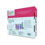 Joc magnetic Circuit pastel cu bile - 110 Piese, Cleverclixx - imagine 2