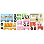 Joc magnetic cu Vehicule, Djeco - imagine 2