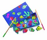 Joc magnetic de pescuit Fishing colour, Djeco - imagine 3