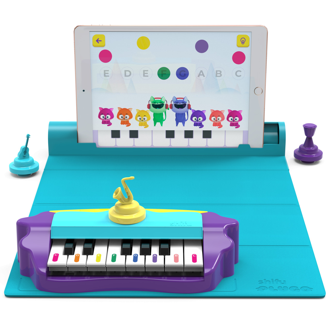 joc-stem-plugo-tunes-note-muzicale-playshifu8340 Joc STEM Plugo Tunes Note muzicale, PlayShifu - imagine 1