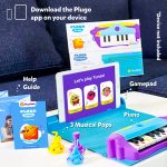 Joc STEM Plugo Tunes Note muzicale, PlayShifu - imagine 5