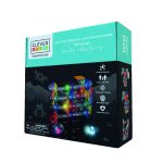 Jocuri magnetice Circuit cu bile luminoase 100 piese, Cleverclixx - imagine 2