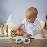 Jucarie bebe zornaitoare albastra, Egmont Toys - imagine 2
