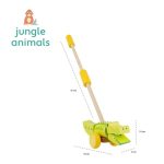 Jucarie de impins crocodil, Orange Tree Toys - imagine 2