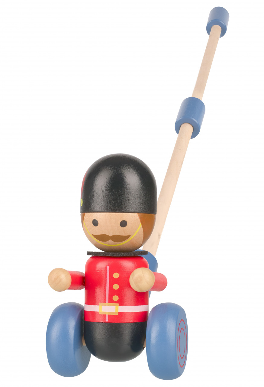 jucarie-de-impins-soldat-londonez-orange-tree-toys9775 Jucarie de impins soldat londonez, Orange Tree Toys - imagine 1