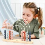 Jucarie educativă Abac curcubeu, Speedy Monkey - imagine 3