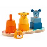 Jucarie educativa bebe MultiStack, Djeco - imagine 3