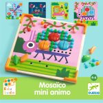 Jucarie educativa Mozaic mini animo, Djeco - imagine 5