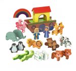 Jucarie Montessori Arca lui Noe, Calendar de Advent Orange Tree Toys - imagine 3
