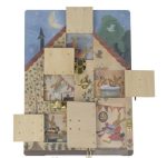 Jucarie Montessori Casuta iepurasilor, joc din lemn cu sisteme de inchidere Egmont Toys - imagine 2