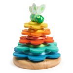 Jucarie Montessori Turn flori si fluture, Djeco - imagine 3