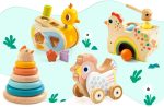 Jucarie Montessori Turn puisor, Djeco - imagine 2
