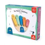 Jucarie Montessori Xilofon paun, Svoora - imagine 4