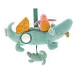Jucarie senzoriala bebe Crocodilul cu activitati, Moulin Roty - imagine 3
