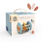 Jucarie senzoriala bebe din lemn, Speedy Monkey - imagine 3