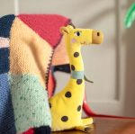 Jucarie textil bebe Girafa, Moulin Roty - imagine 3