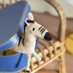 Jucarie textil bebe Zebra, Moulin Roty - imagine 3