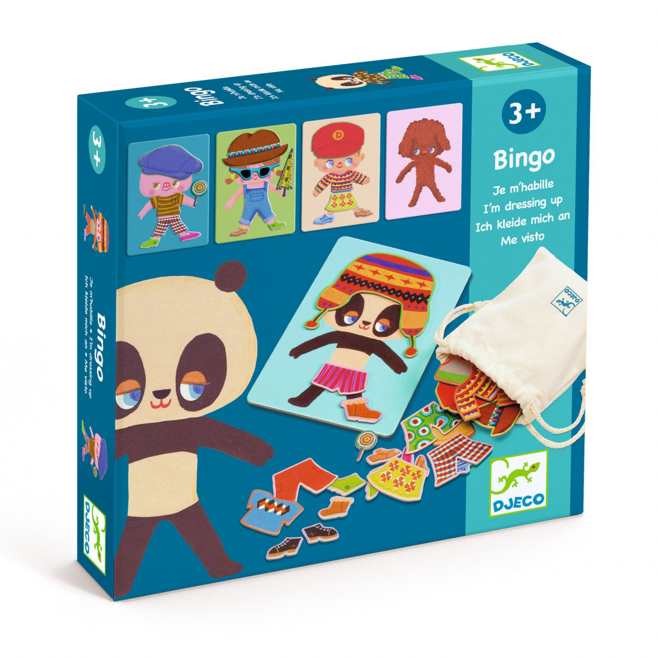 jucarii-educative-dress-up-bingo-djeco8615 Jucarii educative Dress Up Bingo, Djeco - imagine 1
