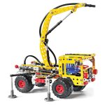 Kit STEM Camion cu pompa pentru turnat ciment, nivel avansat - imagine 2