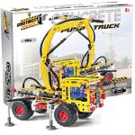 Kit STEM Camion cu pompa pentru turnat ciment, nivel avansat - imagine 4