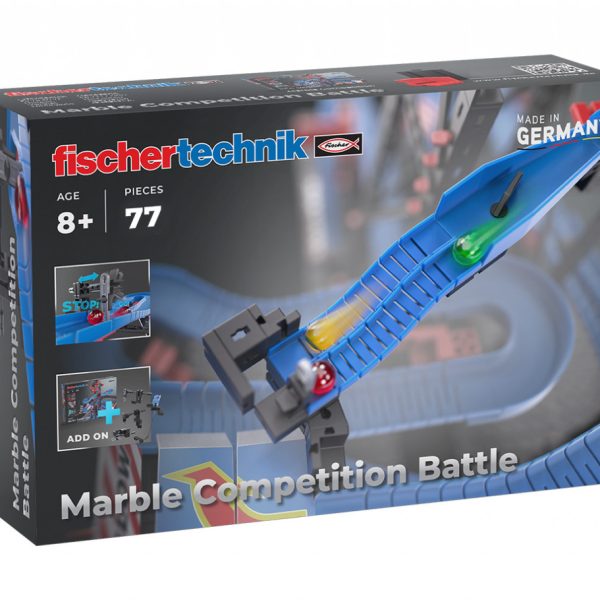 Kit STEM Completare pentru Cursa cu bile metalice - Intrecerea, Fischertechnik