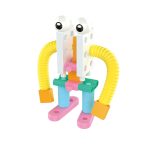 Kit STEM de construit cu tuburi flexibile, Genius Toy - imagine 3