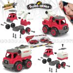 Kit STEM de construit Masini de interventie 2 in 1 - imagine 2