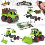 Kit STEM de construit Utilaje de ferma 2 in 1 - imagine 4
