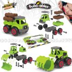 Kit STEM de construit Utilaje forestiere 2 in 1 - imagine 5