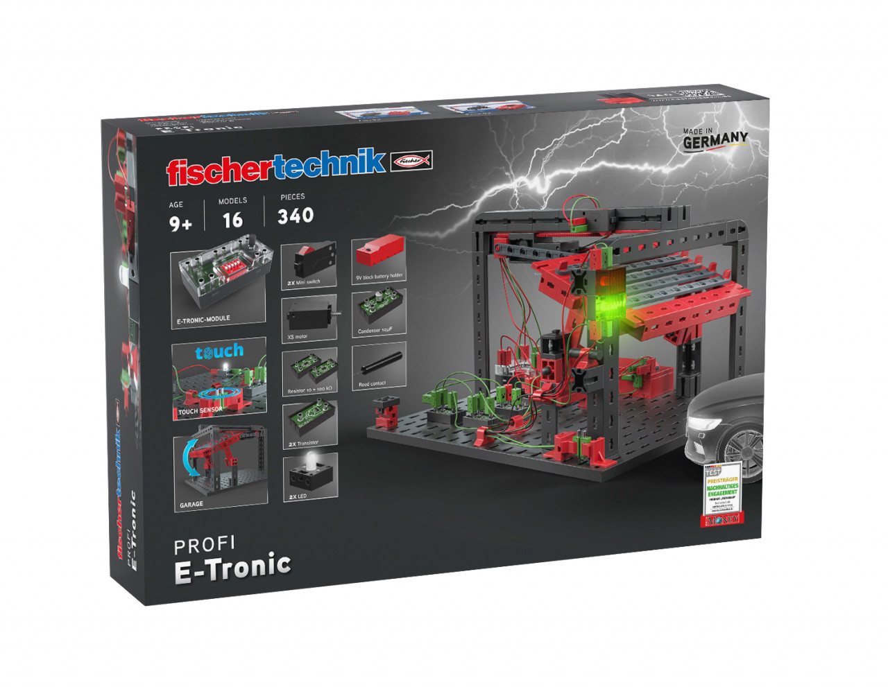 kit-stem-e-tronic-principiile-electronicii-fischertechnik12155 Kit STEM E-Tronic Principiile Electronicii, Fischertechnik - imagine 1