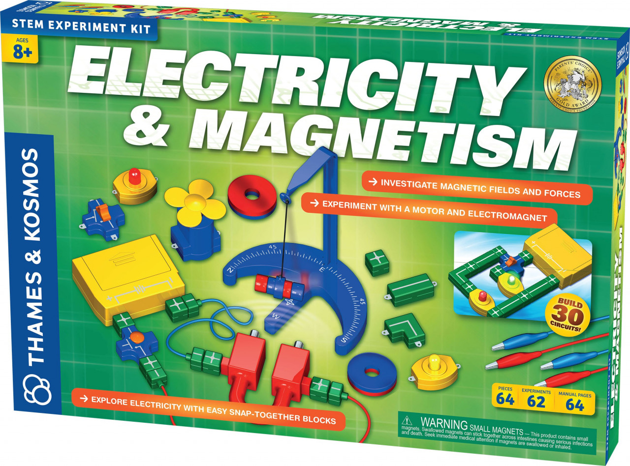 kit-stem-electricitate-si-forta-magnetica-thames-kosmos12238 Kit STEM Electricitate si forta magnetica, Thames & Kosmos - imagine 1