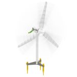 Kit STEM Energia eoliana cu turbina si masinuta electrica, Genius Toy - imagine 2