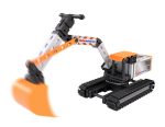 Kit STEM Excavator de asamblat si manevrat, Fischertechnik - imagine 4