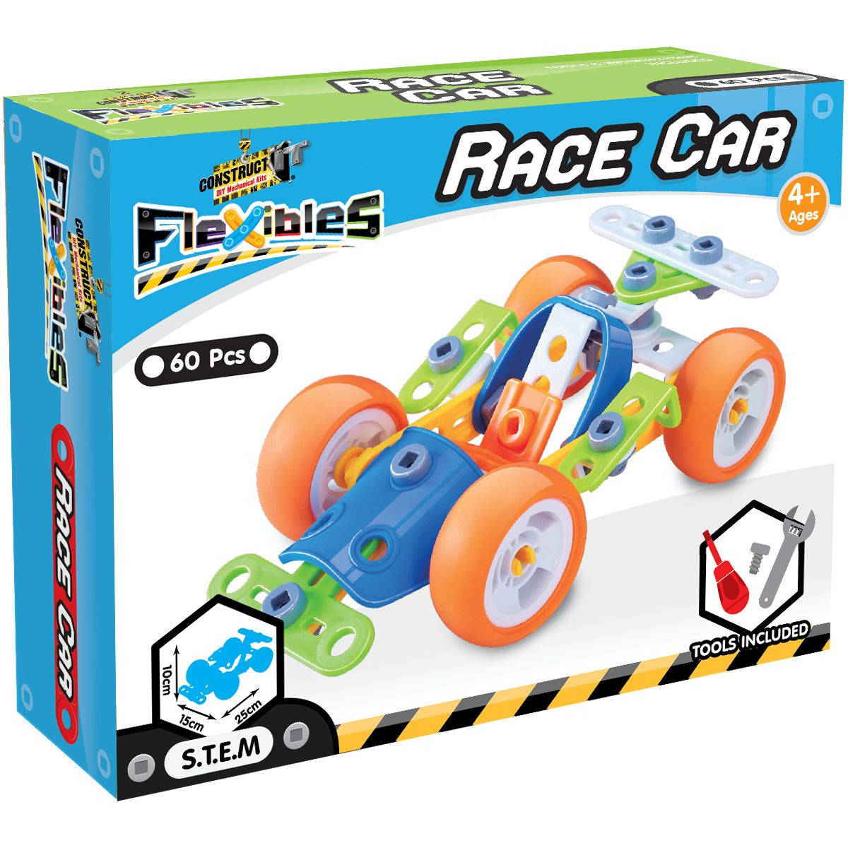 kit-stem-flexible-automobil-de-curse9466 Kit STEM Flexible Automobil de curse - imagine 1
