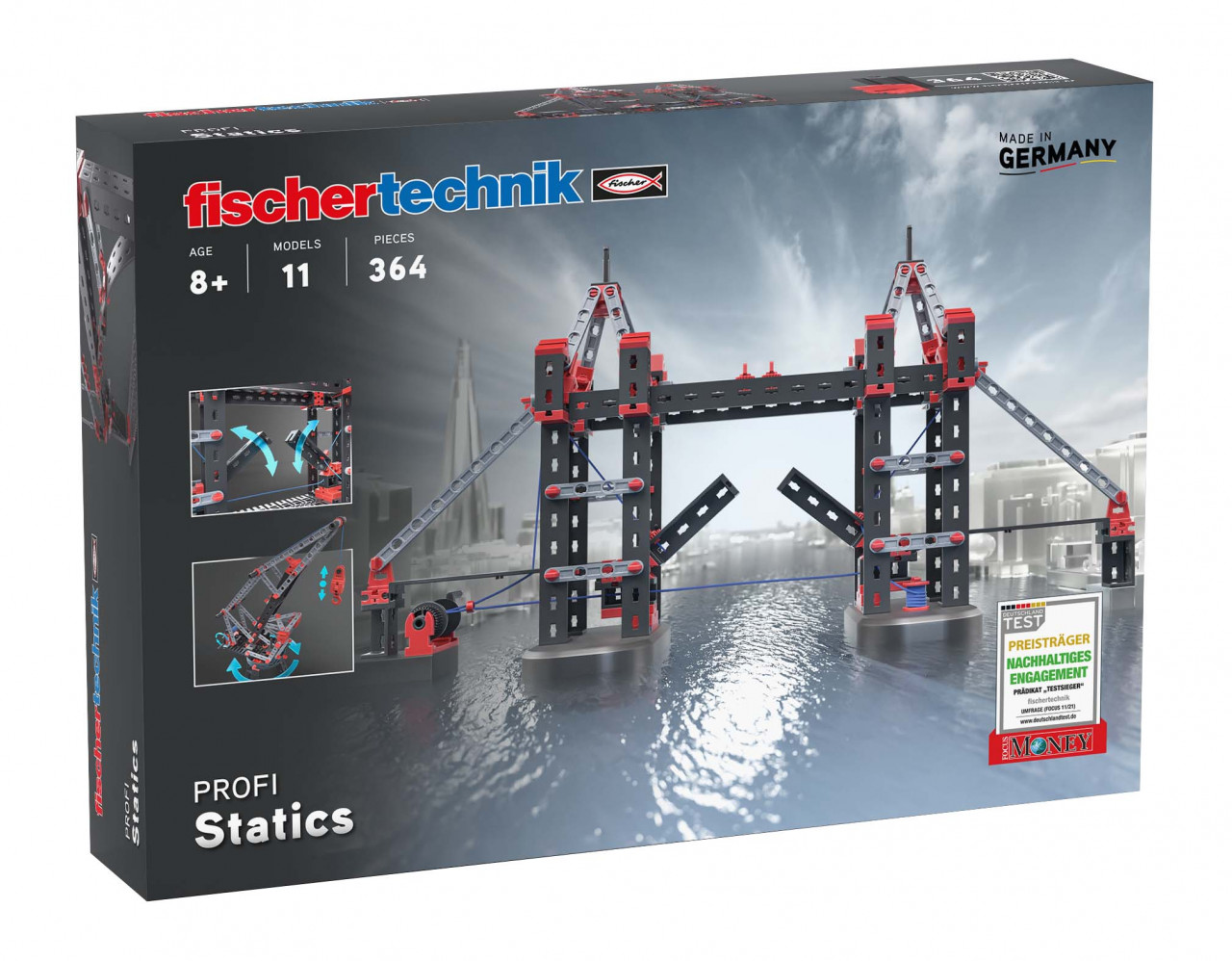 kit-stem-inginerie-structurala-fischertechnik12060 Kit STEM Inginerie structurala, Fischertechnik - imagine 1